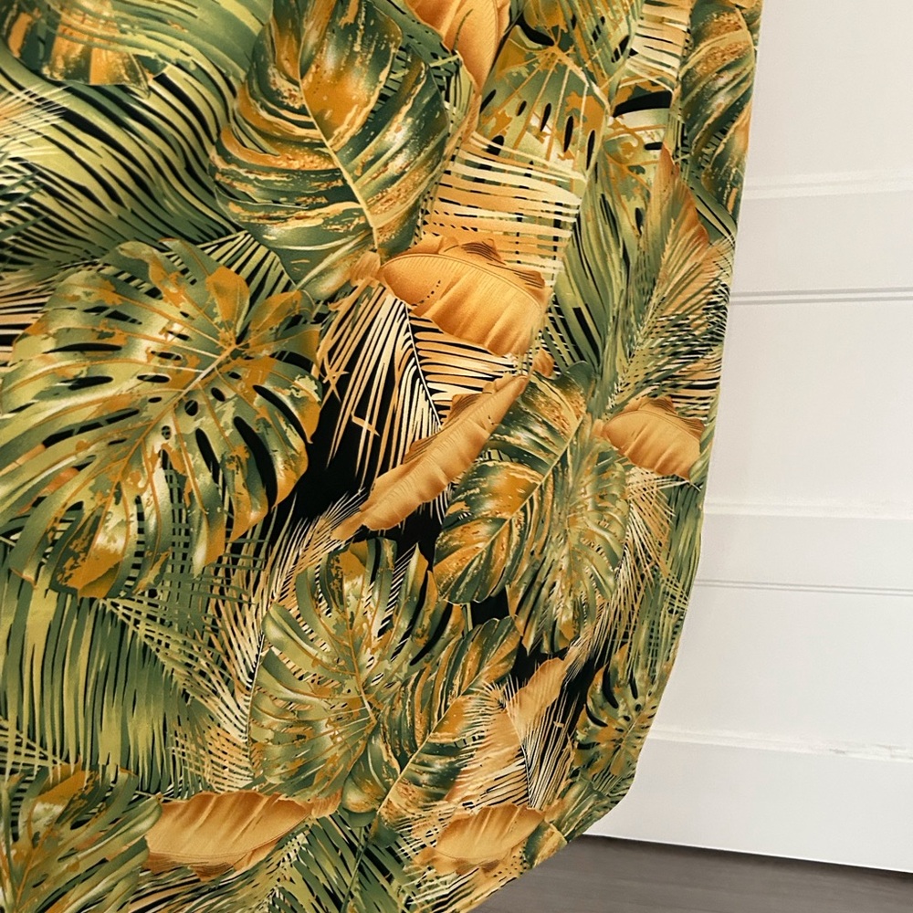 NWTS Sun Dress Tropical Print Vaca Dress by SHEIN Sz 4 - Picture 4 of 10